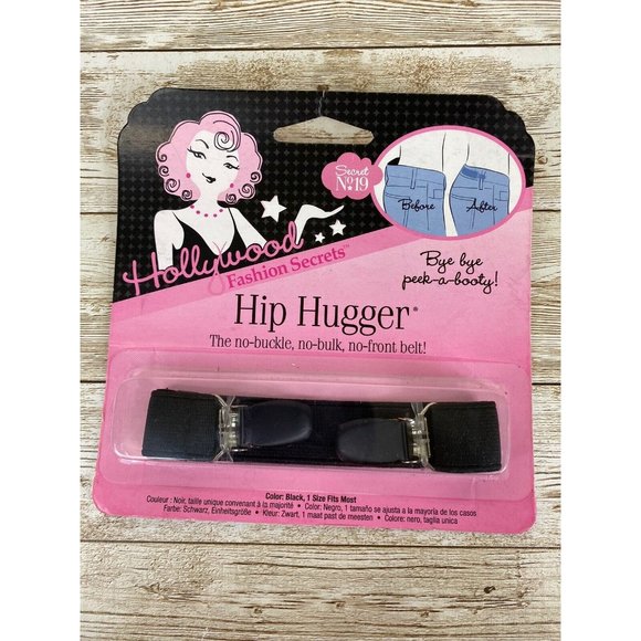 Hollywood Fashion Secrets Hip Hugger, Black - Picture 4 of 4